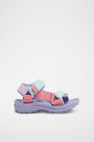 2 paia di sandali - Rosa e viola 