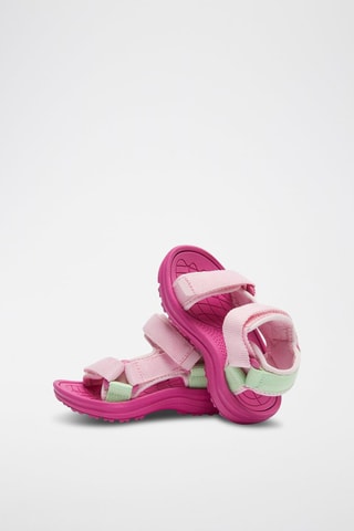 2 paia di sandali - Rosa e viola 