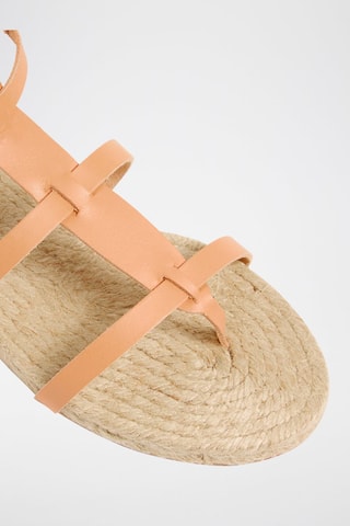 Sandali in pelle Delos - Beige