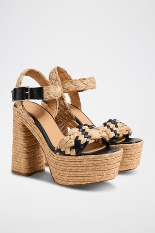 Sandali con tacco Agnes - Beige