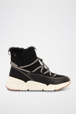 Sneakers alte imbottite - Nero