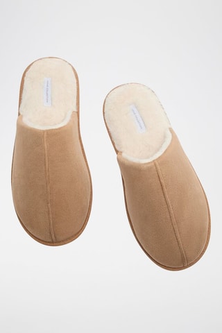 Pantofole imbottite - Marrone chiaro