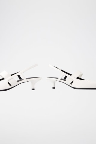 Décolleté in vernice - Bianco