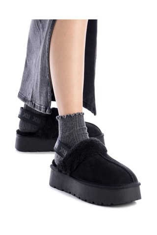 Sabot imbottiti platform - Nero