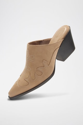 Sandali con tacco - Beige