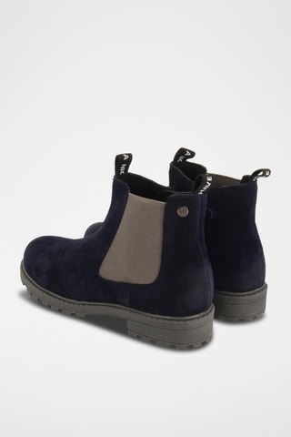 Stivaletti in pelle scamosciata - Navy