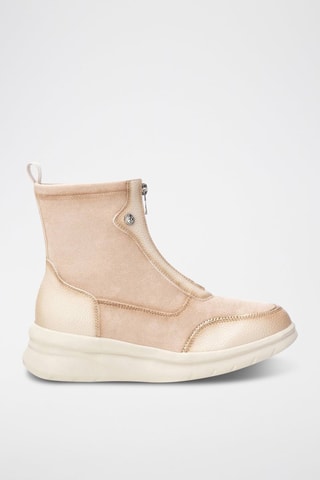 Stivaletti platform - Beige