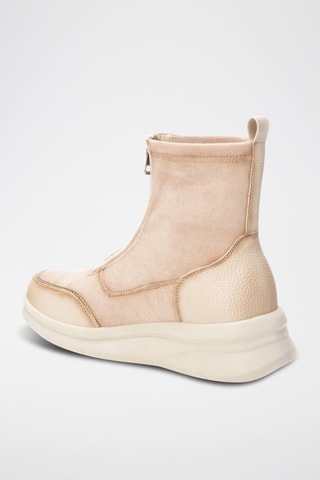 Stivaletti platform - Beige