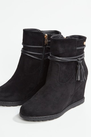 Stivaletti con tacco - Nero