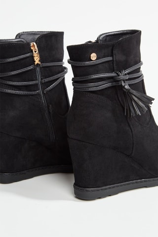 Stivaletti con tacco - Nero