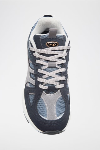 Sneakers in pelle - Blu