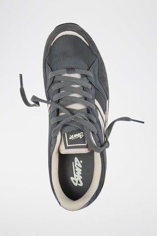 Sneakers in pelle scamosciata - Grigio