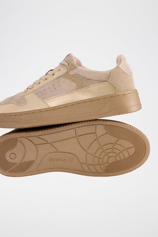 Sneakers - Marrone e dorato