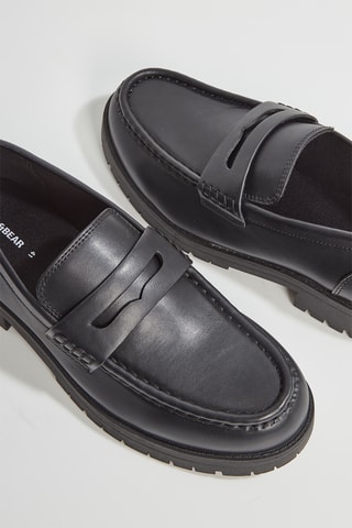 Mocassini platform - Nero