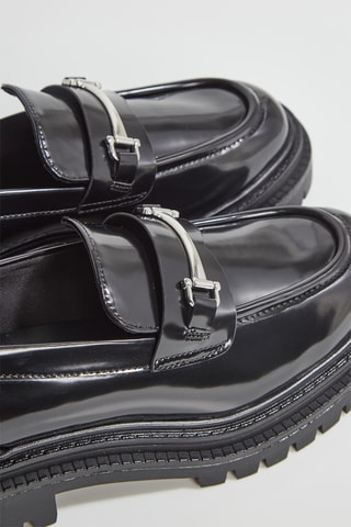 Mocassini platform - Nero