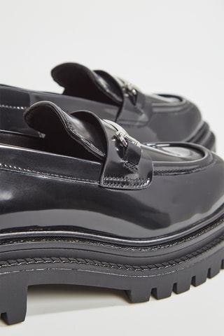 Mocassini platform - Nero