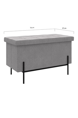 Banc-coffre - 76 x 45 x 37 cm