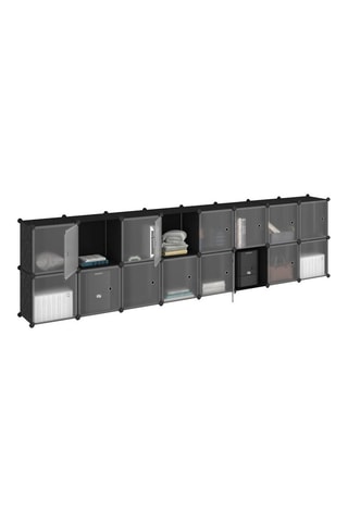 Armoire de rangement multifonction 16 cubes