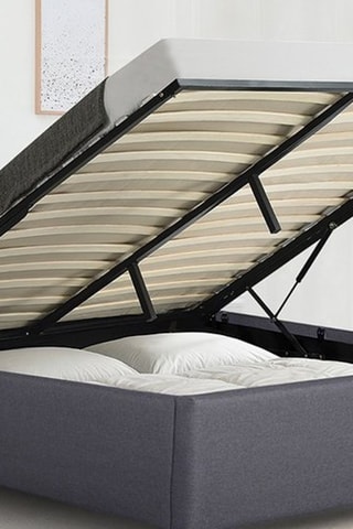 Lit-coffre avec sommier Otto - Couchage 140 x 190 cm