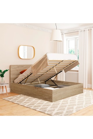 Lit-coffre avec sommier Sicilia - Couchage 160 x 220 cm