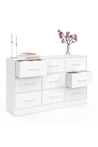 Commode 9 tiroirs - 115 x 70 x 30 cm