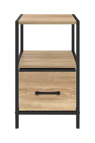 2 tables de chevet 1 tiroir Iris - 30 x 50 x 30 cm