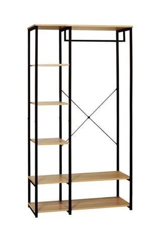 Dressing double Manufacture - Noir et imitation bois