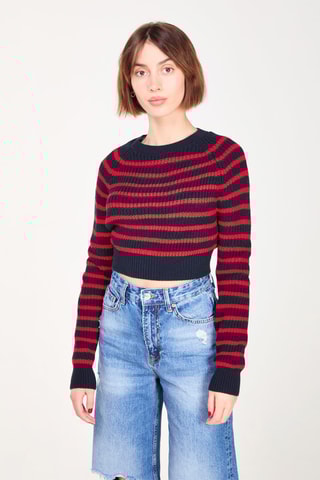 Korte Trui - Marineblauw