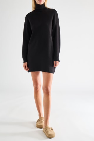Trui-jurk - Zwart