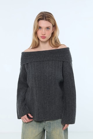 Pull - Anthracite chiné