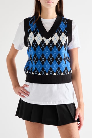 Pull sans manches - Noir