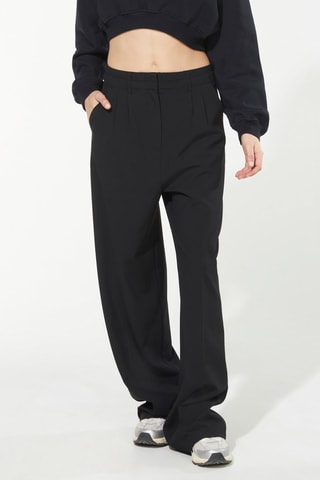 Pantalon Hoge Taille - Zwart
