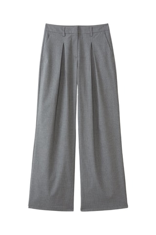 Broek Wide Legs - Grijs