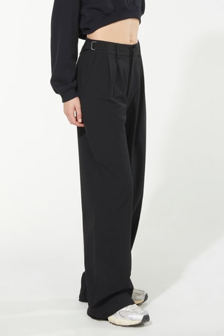 Pantalon Hoge Taille - Zwart