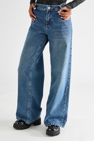 Jeans wide legs - Blauw