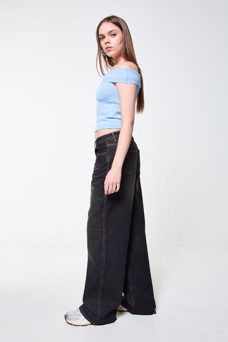 Baggy Jeans - Zwart