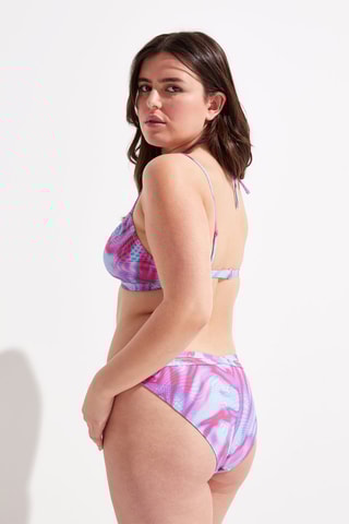 Bikinibroekje Fuchsia en Turquoise