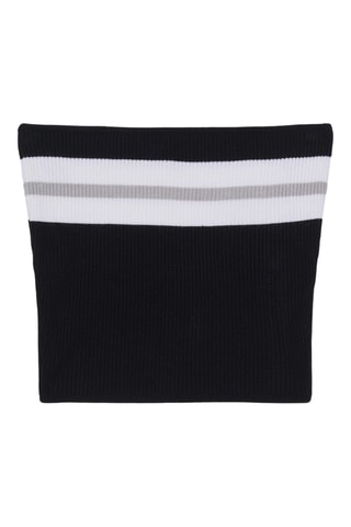 Strapless Top - Zwart