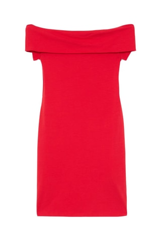 Nauwaansluitende Jurk - Rood