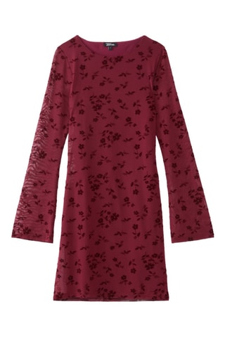 Lange Jurk - Bordeauxrood