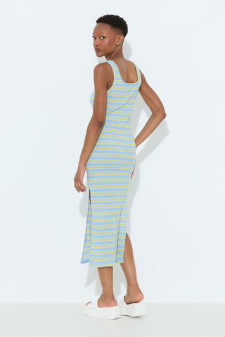 Midi-jurk - Hemelsblauw