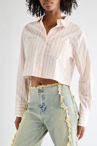 Korte Blouse - Lichtroze