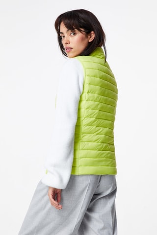 Mouwloze Bodywarmer Lichtgroen