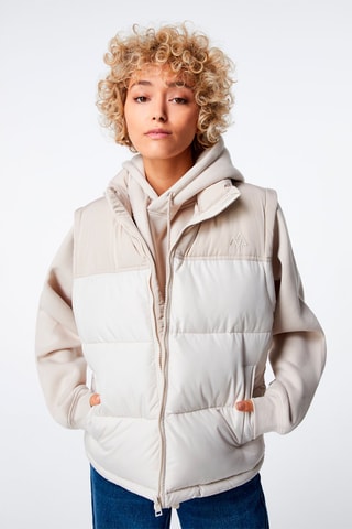 Bodywarmer Ecru
