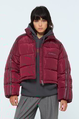 Gewatteerde Jas - Bordeauxrood