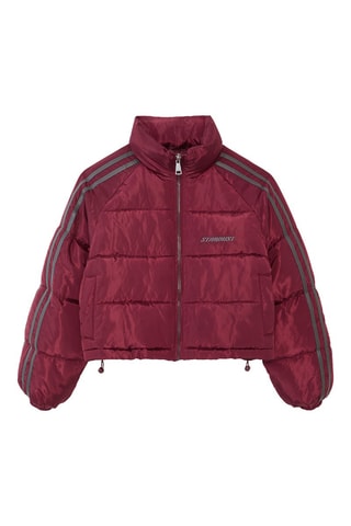 Gewatteerde Jas - Bordeauxrood