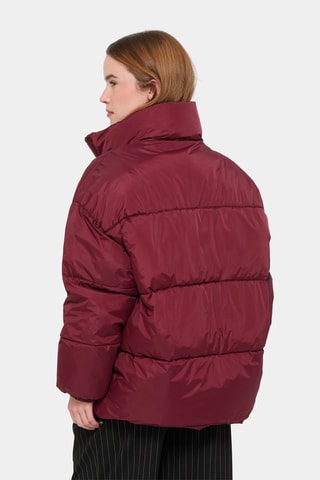 Gewatteerde Jas - Bordeauxrood