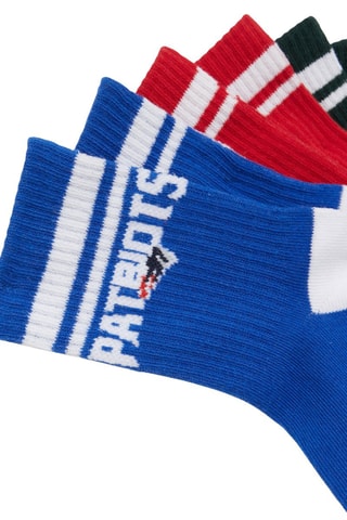 3 Paar Sokken NFL - Blauw en Rood