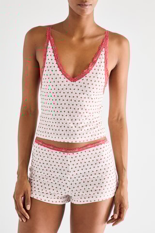 Pyjama - Wit en Rood