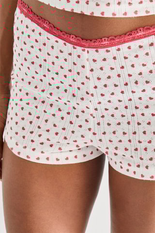 Pyjama - Wit en Rood